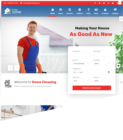 Demo support mockup