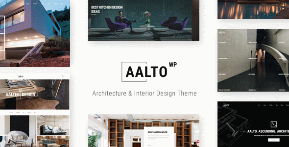 Aalto - Architecture and Interior Design WordPress Theme