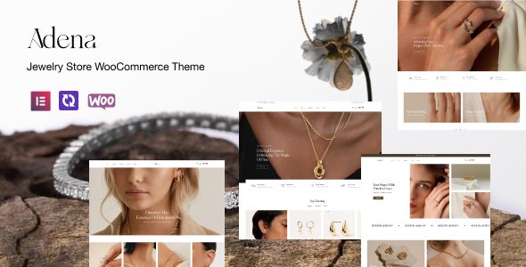 Adena – Jewelry Store WooCommerce WordPress Theme with AI