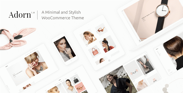 Adorn - Minimal WooCommerce WordPress Theme