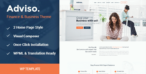 Adviso - Business WordPress Theme