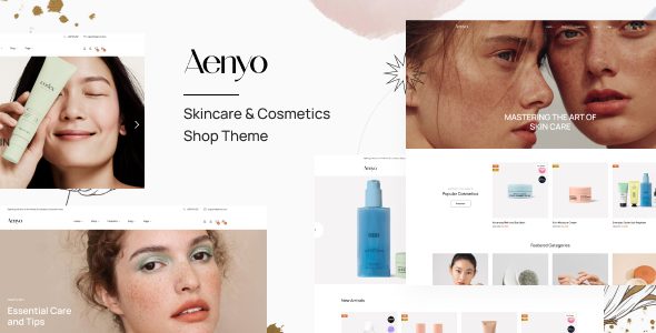Aenyo – Beauty & Skincare Shop WordPress Theme with AI