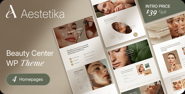 AESTETIKA ??? Beauty Center WordPress Theme