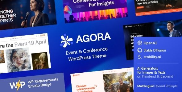 Agora ??? Event & Conference WordPress Theme