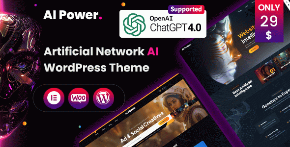 AI Power - AI WordPress Theme