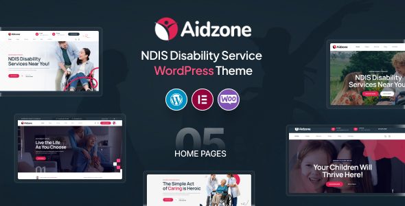 Aidzone ??? NDIS Disability Service WordPress Theme