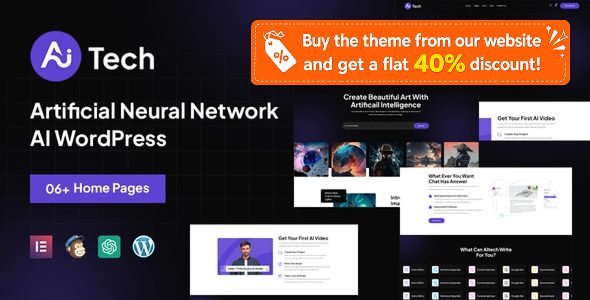 AItech - Artificial Neural Network AI WordPress Theme