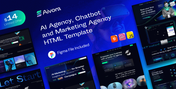 Aivora - AI Agency & Technology HTML Template