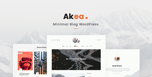 Akea - Blog WordPress