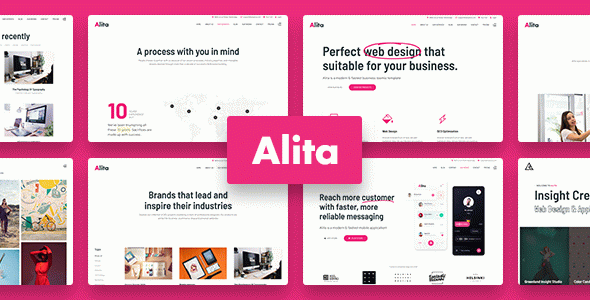Alita - Web Studio WordPress Theme