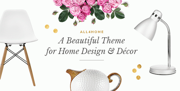 All4Home - Home Decoration WordPress Theme