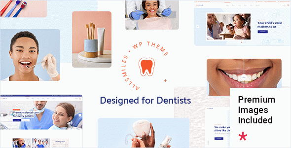 AllSmiles - Dentist WordPress Theme