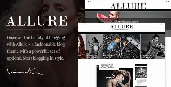 Allure - Beauty & Fashion Blog WordPress Theme