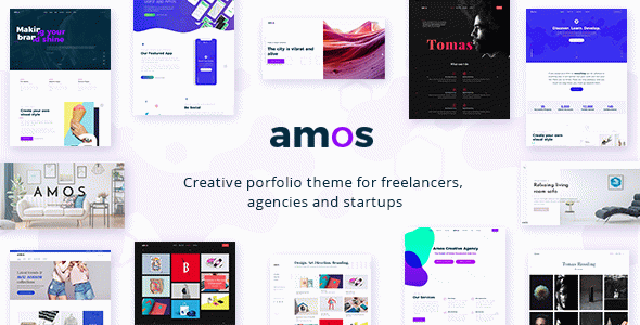 Amos - Creative WordPress