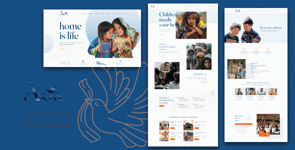 Anova - Charity & Donation WordPress Theme