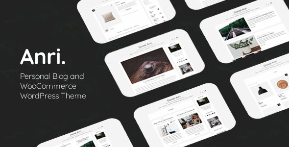 Anri - Personal Blog and WooCommerce WordPress Theme