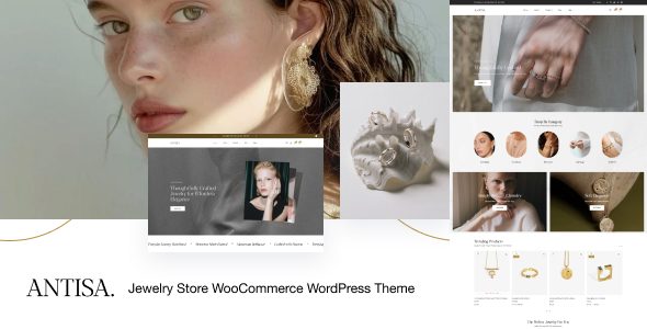 Antisa – Jewelry Store WooCommerce WordPress Theme with AI