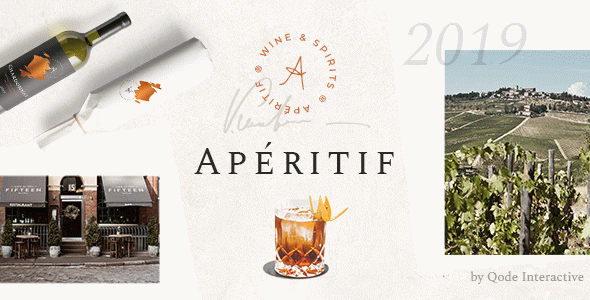 Aperitif - Wine Shop and Liquor Store WordPress Theme