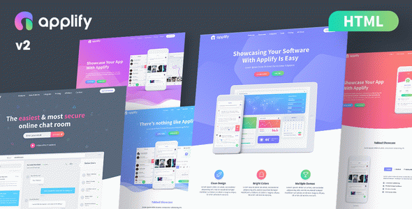 Applify - App Landing Page HTML