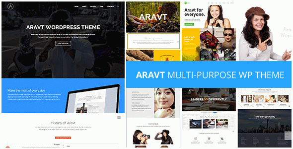 Aravt - Creative MultiPurpose Theme