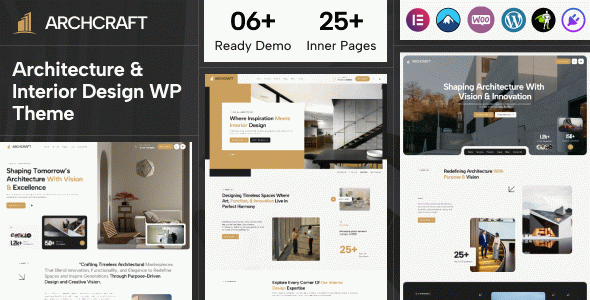 Archcraft - Architecture & Interior Design WordPress Theme