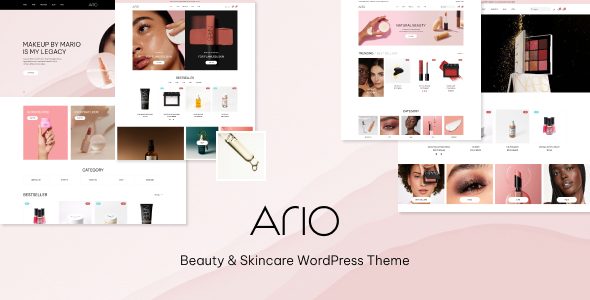Ario ??? Beauty and Skincare WordPress Theme with AI