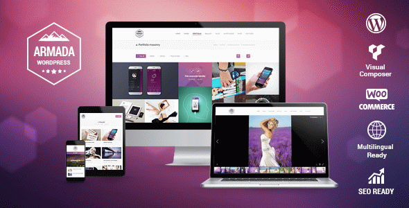 Armada ??? Multifunction Photography WordPress Theme