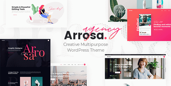 Arrosa - Startup Business WordPress WordPress Theme