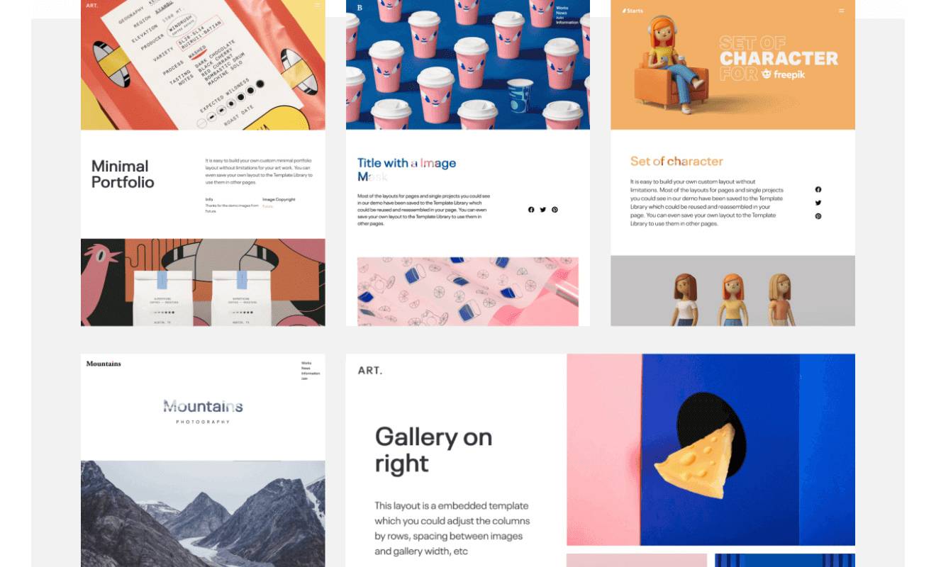 ART ??? Portfolio WordPress Theme