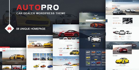 AutoPro - Car Dealer WordPress Theme