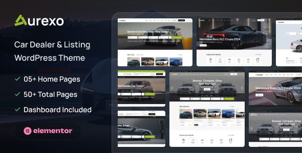 Auxero - Car Dealer & Listing WordPress Theme