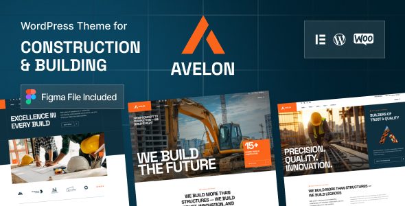 Avelon - Construction & Building WordPress Theme