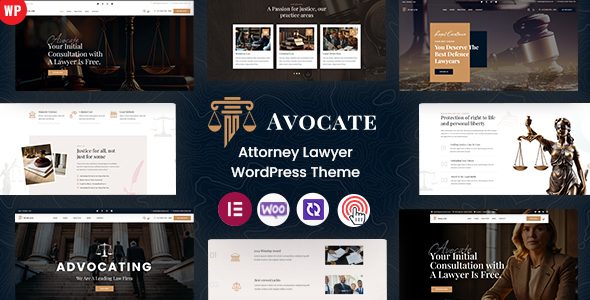Avocate - Attorney Lawyer WordPress
