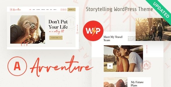 Avventure | Travel Blog & Personal Lifestyle Blog WordPress Theme