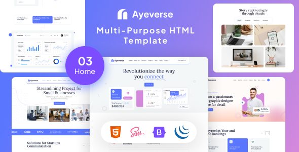 Ayeverse - Multi-Purpose HTML Template
