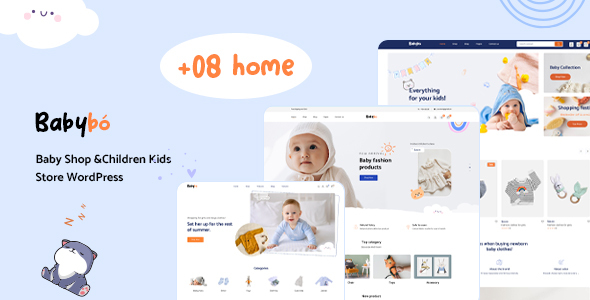 BabyBo - Baby Shop and Children Kids Store WordPress Theme with AI