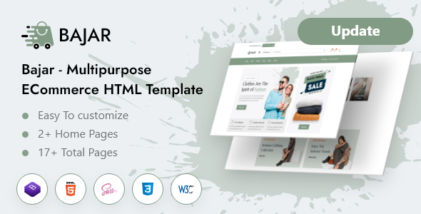 Bajar – Multipurpose eCommerce HTML5 Bootstrap Template