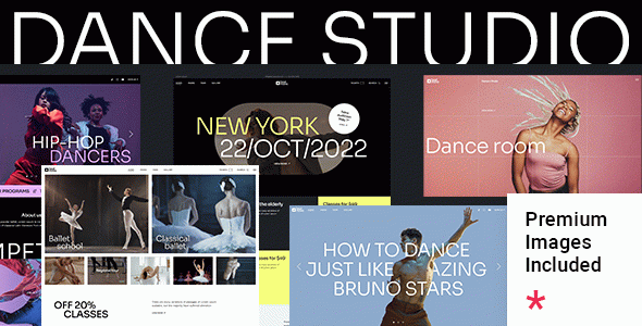 BeatMove - Modern Dance WordPress Studio