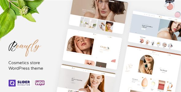 Beaufly – Beauty and Cosmetics Shop WordPress Theme with AI