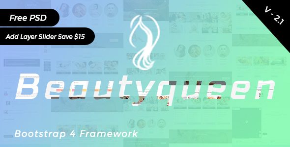 Beautyqueen - Spa & Beauty Salon HTML5 Template