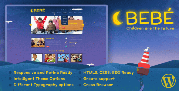 BeBe Responsive WordPress Theme