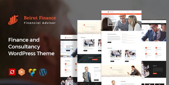Beirut : Business, Finance and Consultancy WordPress Theme