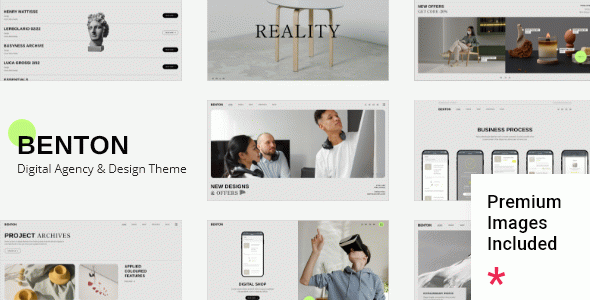 Benton - Digital Agency WordPress Theme