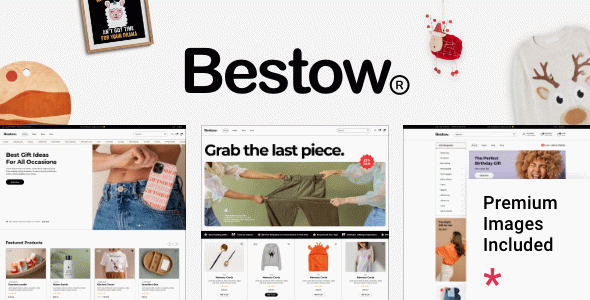 Bestow - Gift Shop eCommerce WordPress Theme