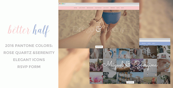 Better Half - Responsive Wedding HTML Template