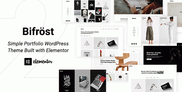 Bifrost - Simple Elementor WordPress Theme