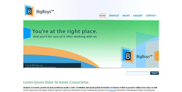 BigBoys Corporate Template