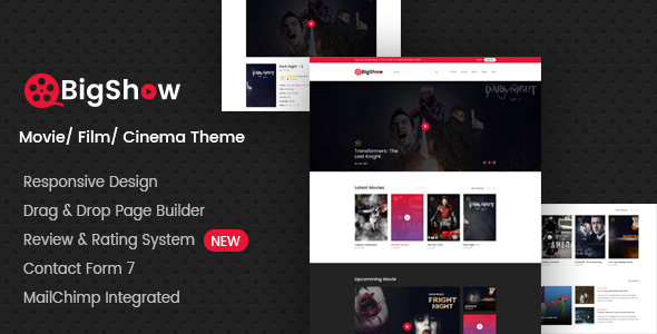 BigShow - WordPress Cinema & Movie Theme