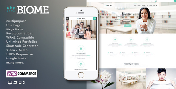 Biome | Multi-Purpose WordPress Theme