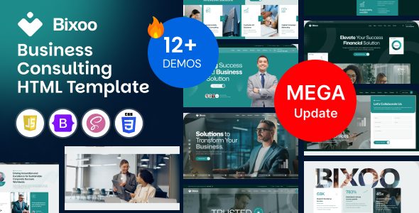 Bixoo - Business Consulting HTML Template